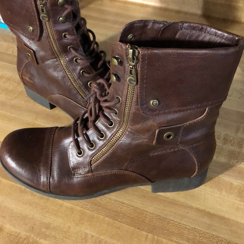 Guess combat boots